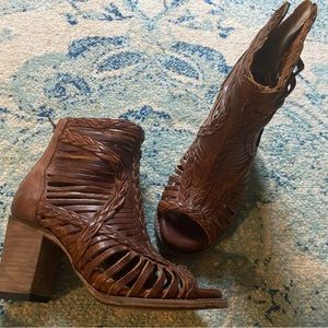Freebird Bootie, leather, size 7, never worn